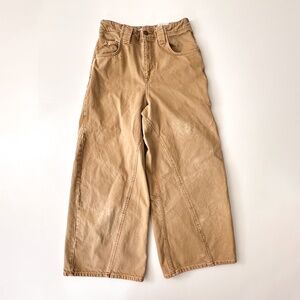 Free People Chill Vibes Dropped Wide Leg Work Pant - 26